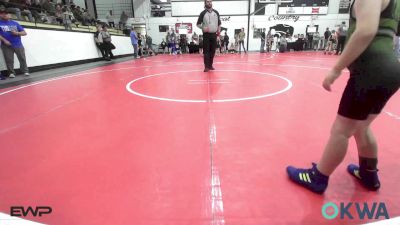 60 lbs Round Of 16 - Wyatt Garcia, Wagoner Takedown Club vs Lawson Smith, Black Fox Wrestling Club