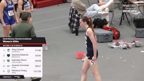 Women's 400m, Prelims 21