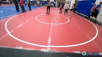 58 lbs Consi Of 16 #2 - Jake Perry, Miami Takedown Club vs Laramie Miller, Barnsdall Youth Wrestling