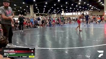 90 lbs Round 5 (6 Team) - Beau Abbott, RWA vs Scott Lipps, Gladiator Academy