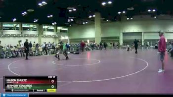 182 lbs Semis & Wb (16 Team) - Mason Shultz, SD White vs Jermery Edwards, Foxfire Wrestling Red