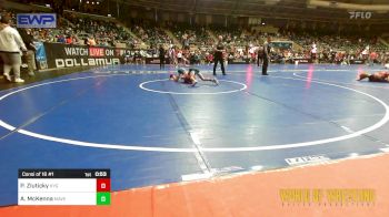 80 lbs Consi Of 16 #1 - Parker Zluticky, Kansas Young Guns vs Ari McKenna, Maverick Elite Wrestling