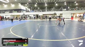 120 lbs Round 2 - Sergio Rodriguez, New River WC vs Dominic Wright, Alchemy