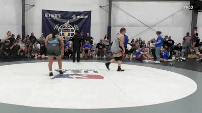 76 lbs Rr Rnd 2 - Brianna Bartolini, MGW Bittersweet Mint - W vs Leilani Lemus, Surfside Girls - W