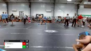 90 lbs Round 2 (8 Team) - Cale Wimberly, Steel Valley Renegades vs Zachary Leto, Caveman Of Tampa