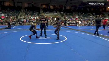 100 lbs Consolation - Nathanial Jean, Whitted Trained vs Reanah Utterback, Southern Iowa Outlaws