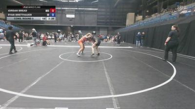 207 lbs Cons. Round 5 - Jordan Bread, Murray State vs Ryan Bretthauer, Ottawa University
