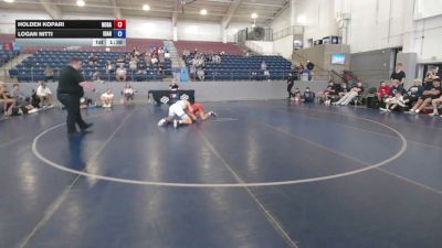 157 lbs Holden Kopari, North Dakota vs Logan Nitti, Idaho
