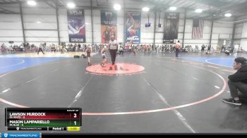48 lbs Rd# 7- 10:45am Saturday Final Pool - Mason Lampariello, PA Blue vs Lawson Murdock, PA White