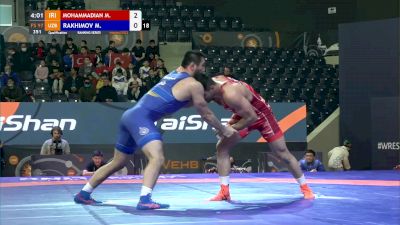 97 kg Mohammad Mohammadian, IRI vs Mukhammadrasul Rakhimov, UZB