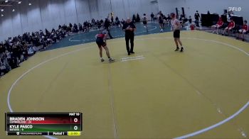 127 lbs Round 3 (4 Team) - Kyle Pasco, Batavia vs Braden Johnson, Cumberland