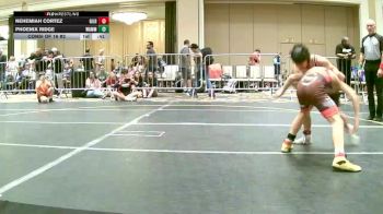 90 lbs Consi Of 16 #2 - Nehemiah Cortez, Gilroy Hawks vs Phoenix Ridge, WAMMA NextGen