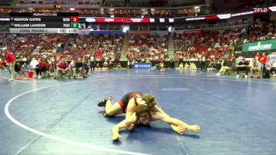 1A-150 lbs Cons. Round 3 - William Lawson, Pocahontas Area vs Keaton Gates, West Branch