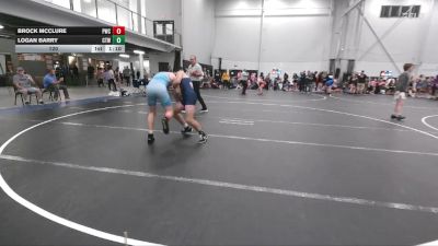 120 lbs Semis & 1st Wrestleback (8 Team) - Brock McClure, Pride WC vs Logan Barry, CTWHALE