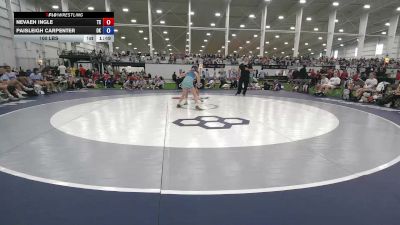 100 lbs Nevaeh Ingle, Texas vs Paisleigh Carpenter, Oklahoma