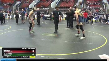 145 lbs Quarterfinal - Zak Iobe, Mendon WC vs Eli Roe, Beaverton WC