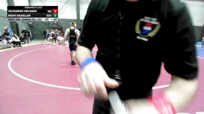 Junior FS - 165 lbs Cons. Round 4 - Finnegan Linnane, Bear Claw Wrestling Club- Maple Valley Jr Wrestling vs Joseph Yefimchuk, Washington