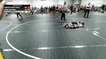 61 lbs Round 1 - Carson Gable Vance, Genesis Wrestling Club vs Henry Walters, Unaffiliated
