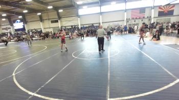 130 lbs Consi Of 8 #1 - Andrew Rodriguez, Martinez School Of Wrestling vs Deebo Vitale, Grindhouse WC