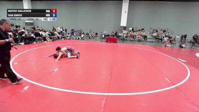 126 lbs Mateo Gallegos, Pennsylvania Blue vs Van Smith, Oklahoma Blue