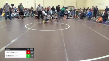 55 lbs Rr Rnd 4 - Tyler Blystone, Undisputed K-4 vs Hunter Mattison, Buffalo Valley K-4