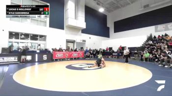 144 lbs Cons. Round 2 - Lucas S Holloway, Santiago (Corona) vs Kyle DaNobrega, South Torrance