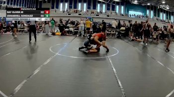 120 lbs Cons. Round 3 - Ray Oliver Jr, Harmony vs Johandiell Gonzalez, Encedao