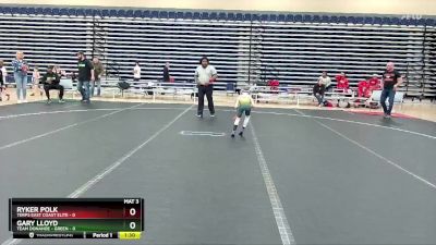 48 lbs Round 2 (6 Team) - Ryker Polk, Terps East Coast Elite vs Gary Lloyd, Team Donahoe - Green