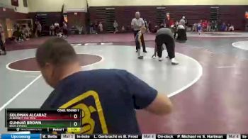 Cons. Round 1 - Gunnar Brown, Back 2 Basics vs Soloman Alcaraz, Alburnett Mat Pack