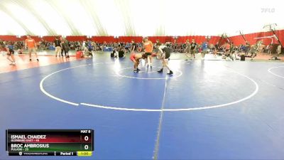 125-125 A Round 2 - Broc Ambrosius, Pulaski vs Ismael Chaidez, Glenbard East