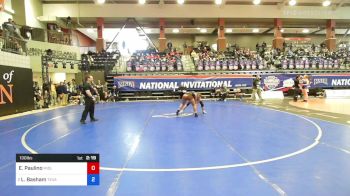 130 lbs Round Of 16 - Emily Paulino, Midland vs Lexie Basham, Texas Wesleyan