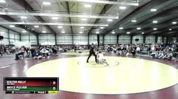 120 lbs Cons. Round 3 - Bryce Pulver, South Summit vs Kolter Kelly, Millard
