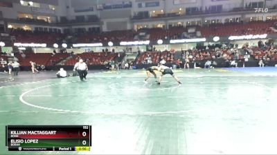 152 lbs Cons. Round 2 - Elisio Lopez, Borah vs Killian MacTaggart, Boise