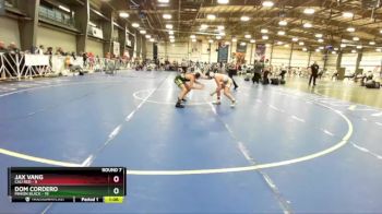 96 lbs Rd# 10- 4:00pm Saturday Final Pool - Jax Vang, Cali Red vs Dom Cordero, Minion Black