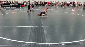 120 lbs Quarterfinal - Baird **Pierce, Alpha Wrestling Club vs Matthew I **Ramos, Woodland Wrestling