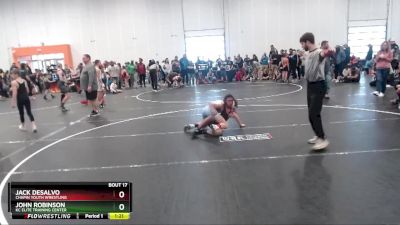 101 lbs Round 1 - John Robinson, KC Elite Training Center vs Jack DeSalvo, Chapin Youth Wrestling