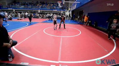 55 lbs Consi Of 4 - Rafael Vargas, Broken Arrow Wrestling Club vs Samuel Remington, Jenks Trojan Wrestling Club