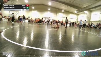 76 lbs Consolation - Kyzer Falcon, Division Bell Wrestling vs Jaysten Wolfe, Team Nomad