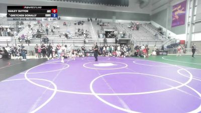 72 kg Cons. Quarters - Hailey Sutton, Argo Wrestling Club vs Gretchen Donally, Colorado Mesa Wrestling Club