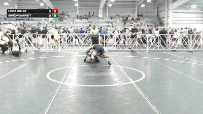145 lbs Round Of 32 - Lewis Miller, AL vs Simeon Barrett, VA