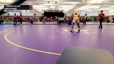 125 lbs Semis - Kendrick Salcido vs Marcos Gamez