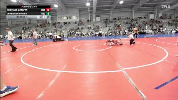 132 lbs Rr Rnd 1 - Michael Canova, Iron Faith Wrestling vs Jeremiah Bailey, Ride Out Wrestling Club - TN