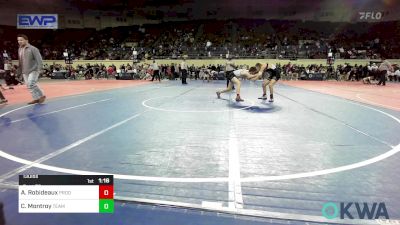 130 lbs Semifinal - Aiden Robideaux, Prodigy Elite Wrestling vs Chase Montroy, Team Tulsa Wrestling Club