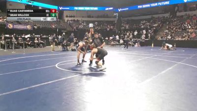 126 lbs 5th Place - Elias Castaneda, Bella Vista (SJ) vs Sean Willcox, St. John Bosco (SS)