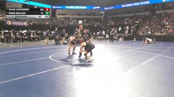 126 lbs 5th Place - Elias Castaneda, Bella Vista (SJ) vs Sean Willcox, St. John Bosco (SS)