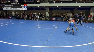 56 lbs Cons. Sub-semis - Case Hoehn, Maurer Coughlin Wrestling Club vs Liam Miller, Sebolt Wrestling Academy