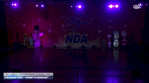 The Dance Vault - Everette McKelvey [2025 Tiny - Solo - Contemporary/Lyrical Day 1] 2025 NDA Houston Regional
