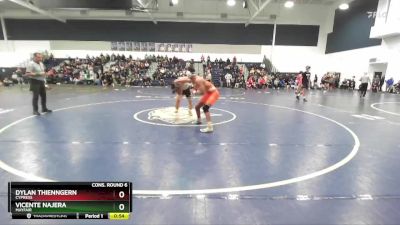 150 lbs Cons. Round 6 - Vicente Najera, Mayfair vs Dylan Thienngern, Cypress