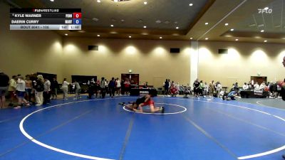 105 lbs Champ. Round 1 - Kyle Warner, Pennsylvania vs Daerin Curry, Maryland