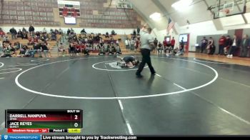 132 lbs Semifinal - Jace Reyes, Quincy vs Darrell Nanpuya, Omak